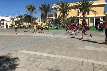 Jornada de convivencia deportiva en El Goro (Foto TA)